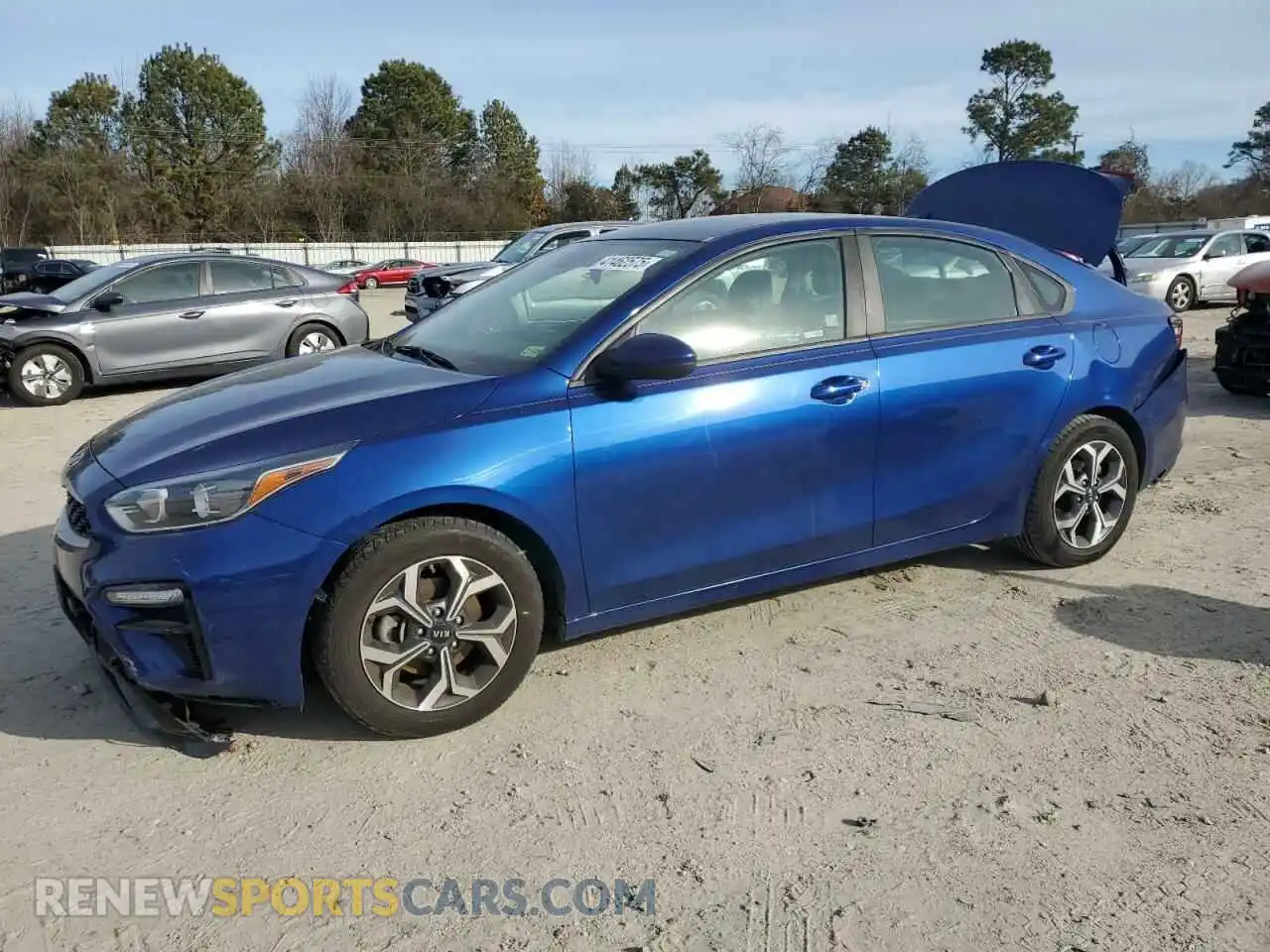 1 Photograph of a damaged car 3KPF24AD4KE024793 KIA FORTE 2019