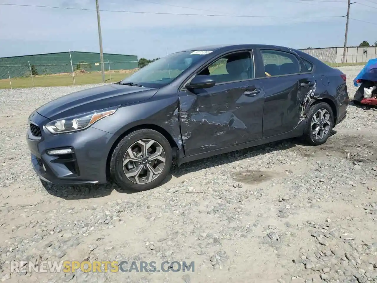 1 Photograph of a damaged car 3KPF24AD4KE060404 KIA FORTE 2019