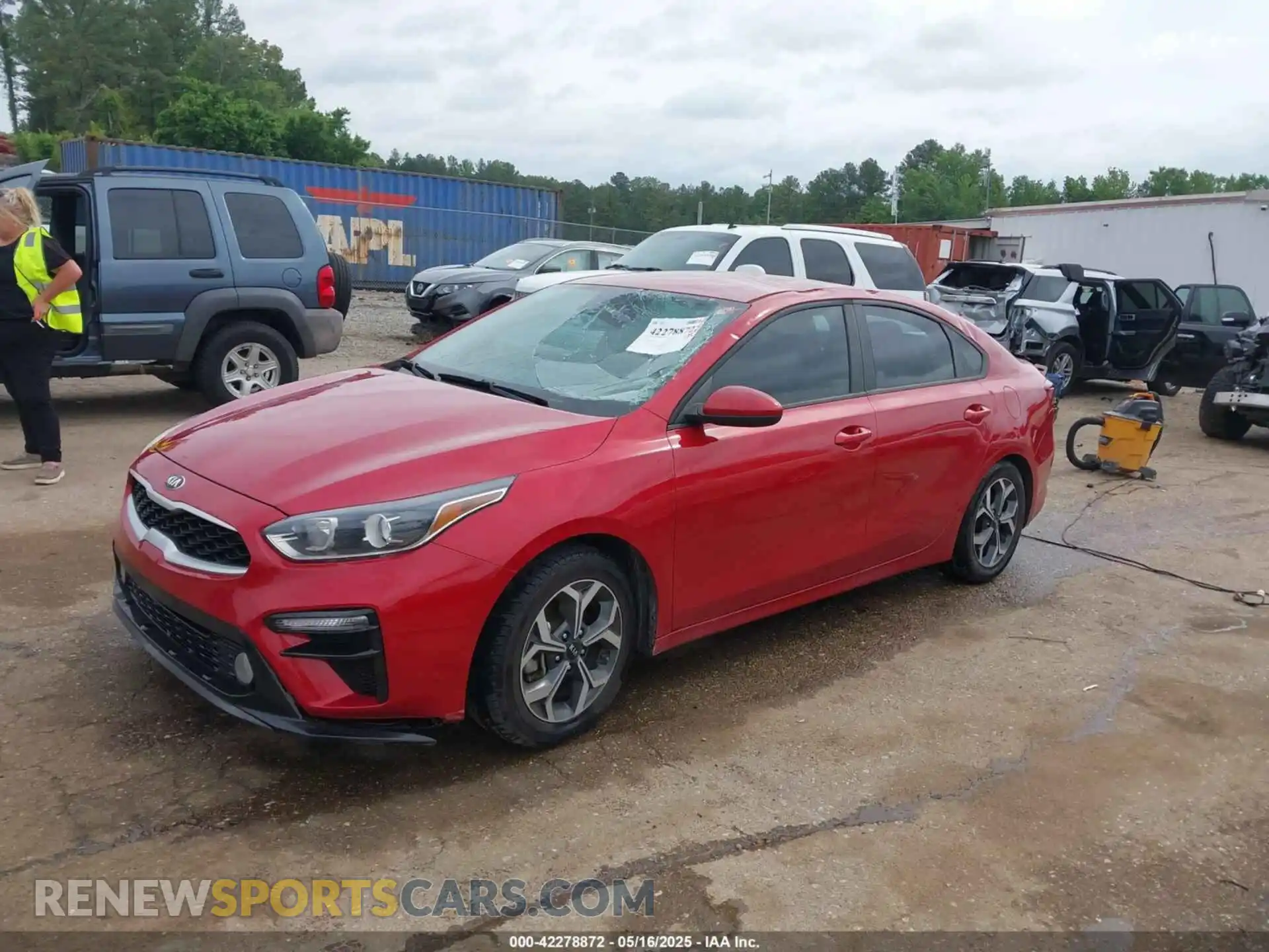2 Photograph of a damaged car 3KPF24AD4KE063447 KIA FORTE 2019