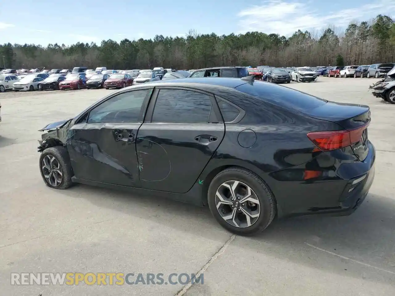 2 Photograph of a damaged car 3KPF24AD4KE066302 KIA FORTE 2019