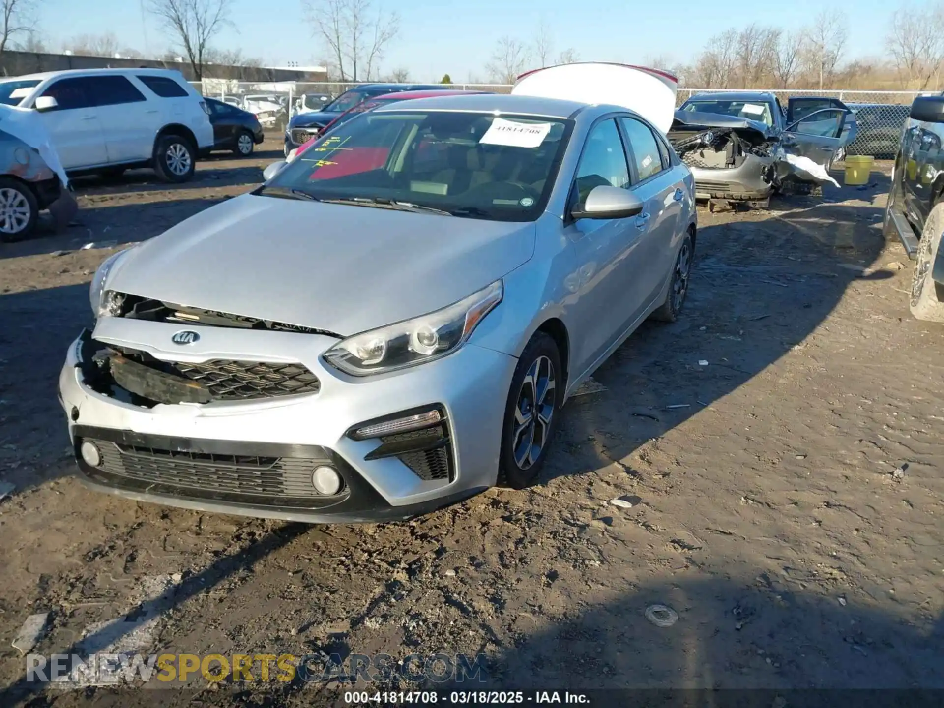 2 Photograph of a damaged car 3KPF24AD5KE130637 KIA FORTE 2019