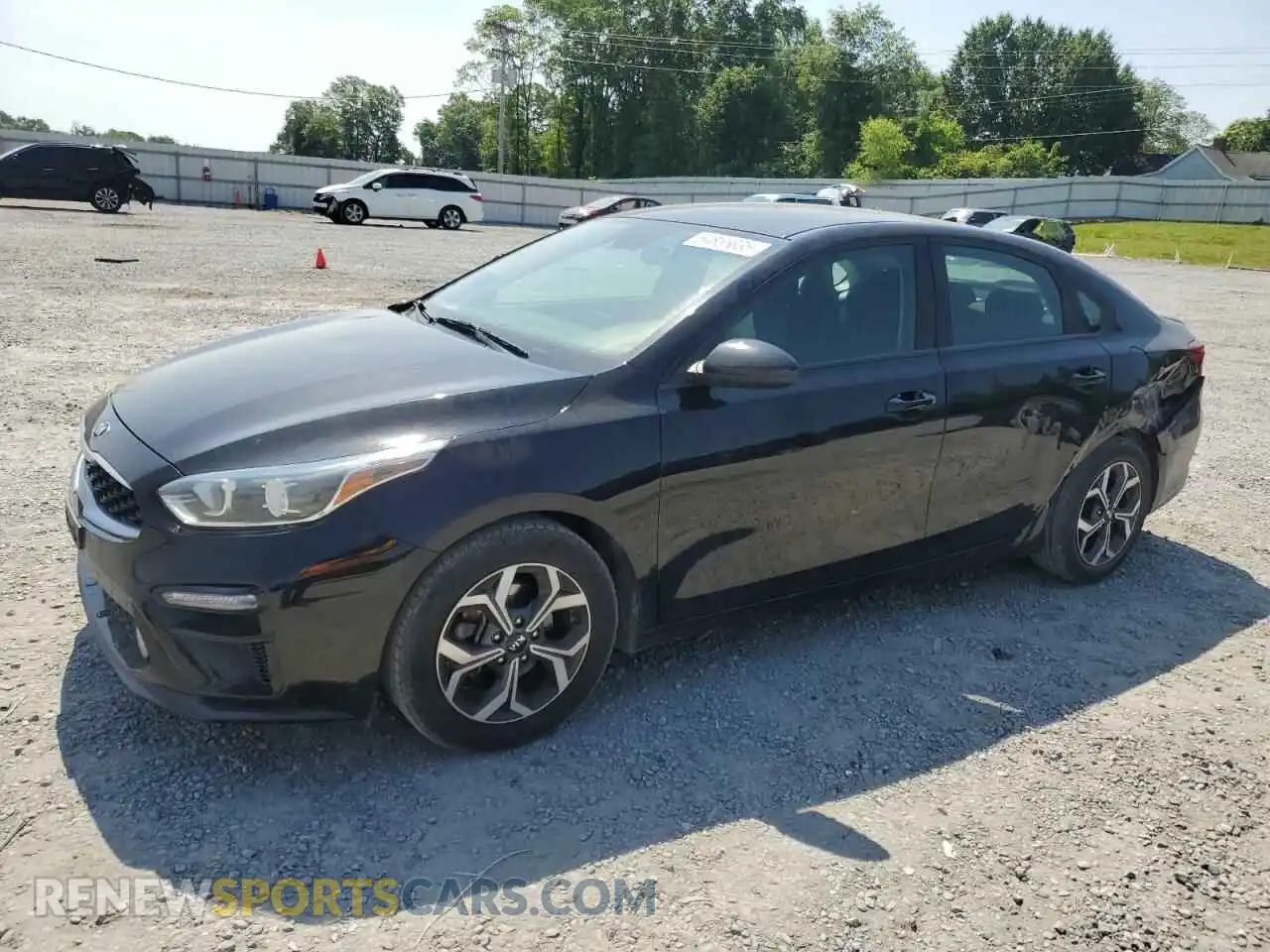 1 Photograph of a damaged car 3KPF24AD6KE046830 KIA FORTE 2019