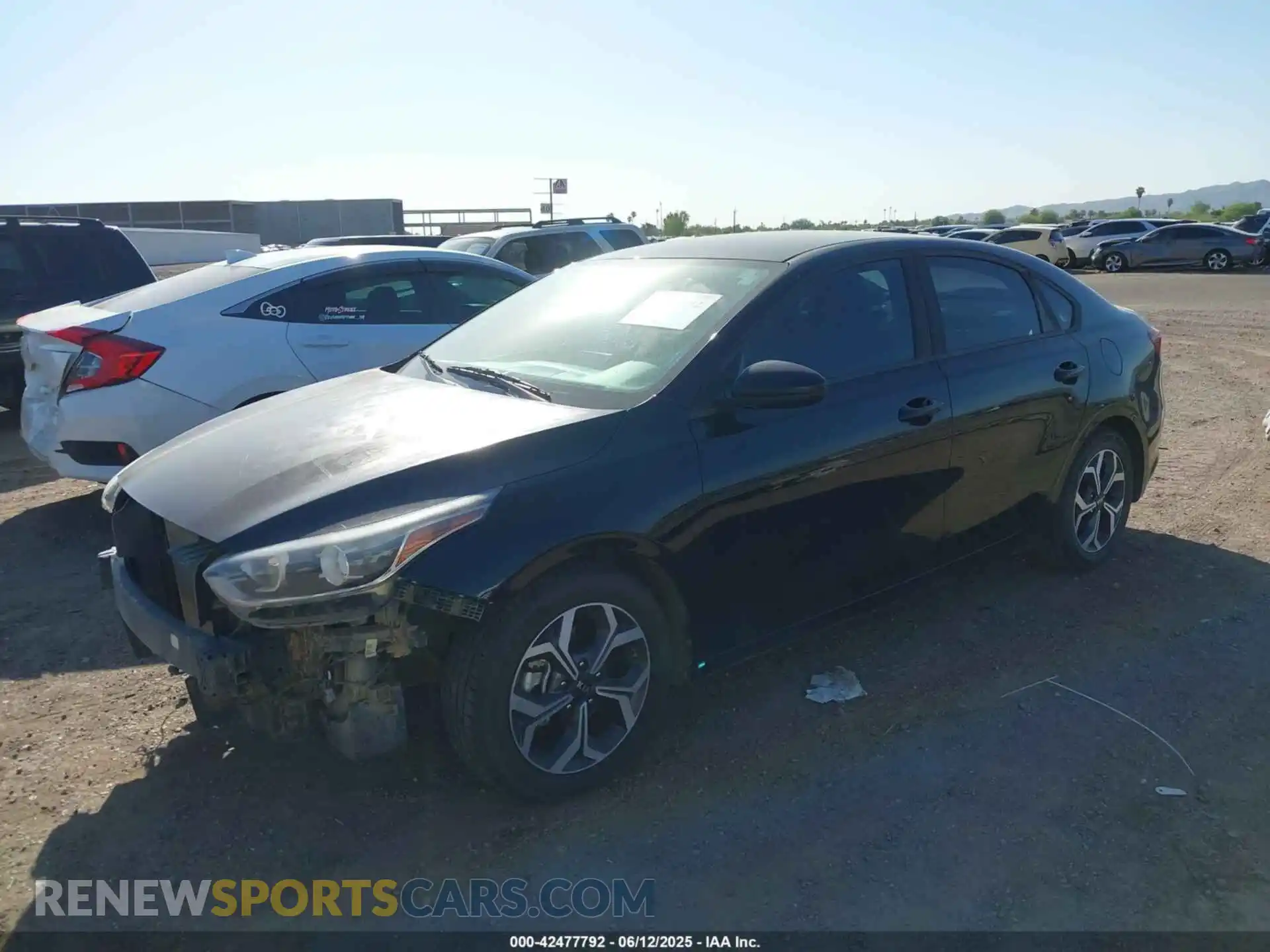 2 Photograph of a damaged car 3KPF24AD6KE074269 KIA FORTE 2019