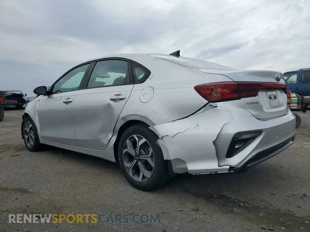 2 Photograph of a damaged car 3KPF24AD7KE032810 KIA FORTE 2019