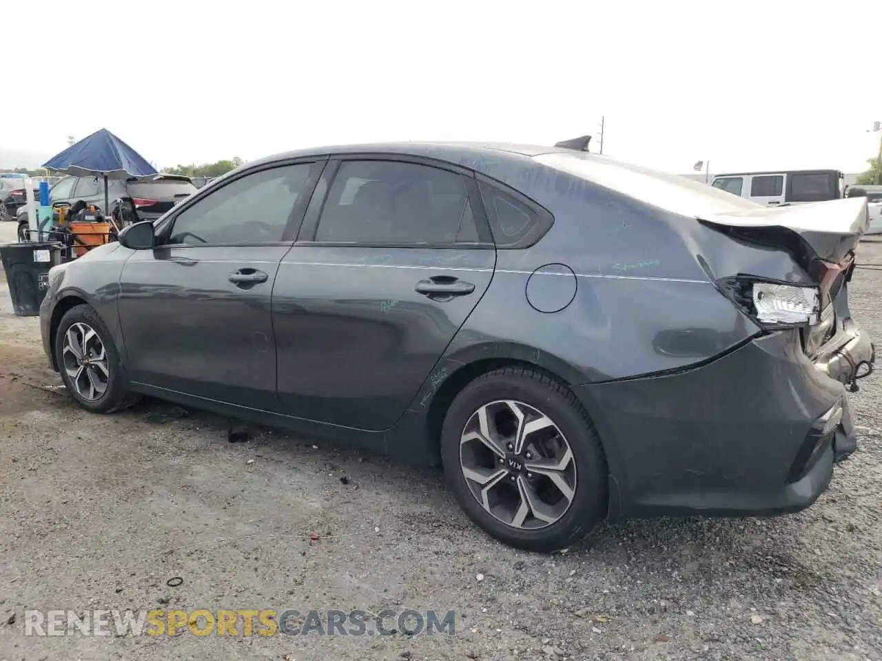 2 Photograph of a damaged car 3KPF24AD7KE085720 KIA FORTE 2019
