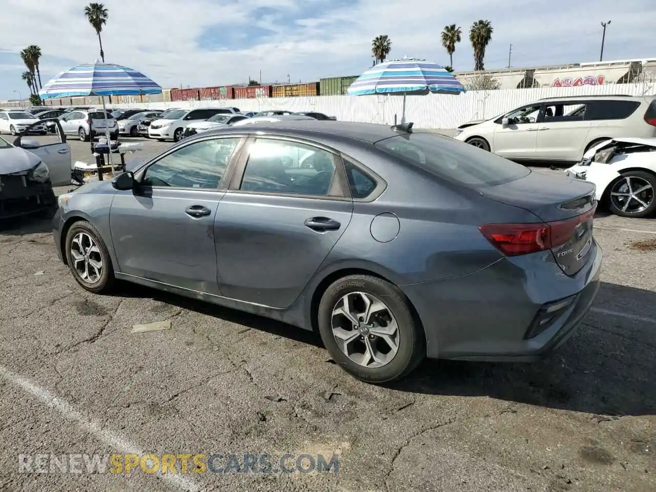 2 Photograph of a damaged car 3KPF24AD7KE094837 KIA FORTE 2019