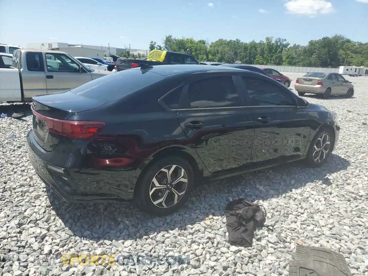 3 fotografías del automóvil dañado 3KPF24AD7KE108901 KIA FORTE 2019