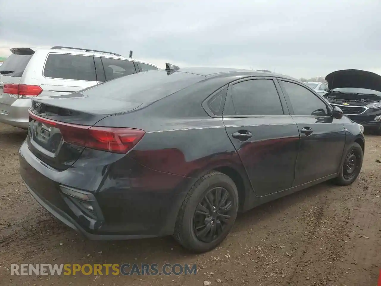 3 Photograph of a damaged car 3KPF24AD8KE012629 KIA FORTE 2019