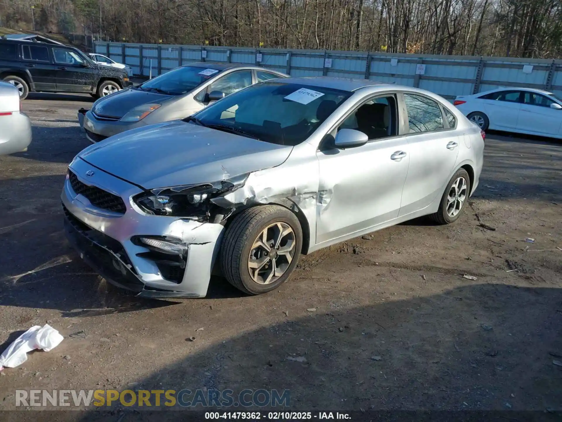 2 Photograph of a damaged car 3KPF24AD9KE040536 KIA FORTE 2019