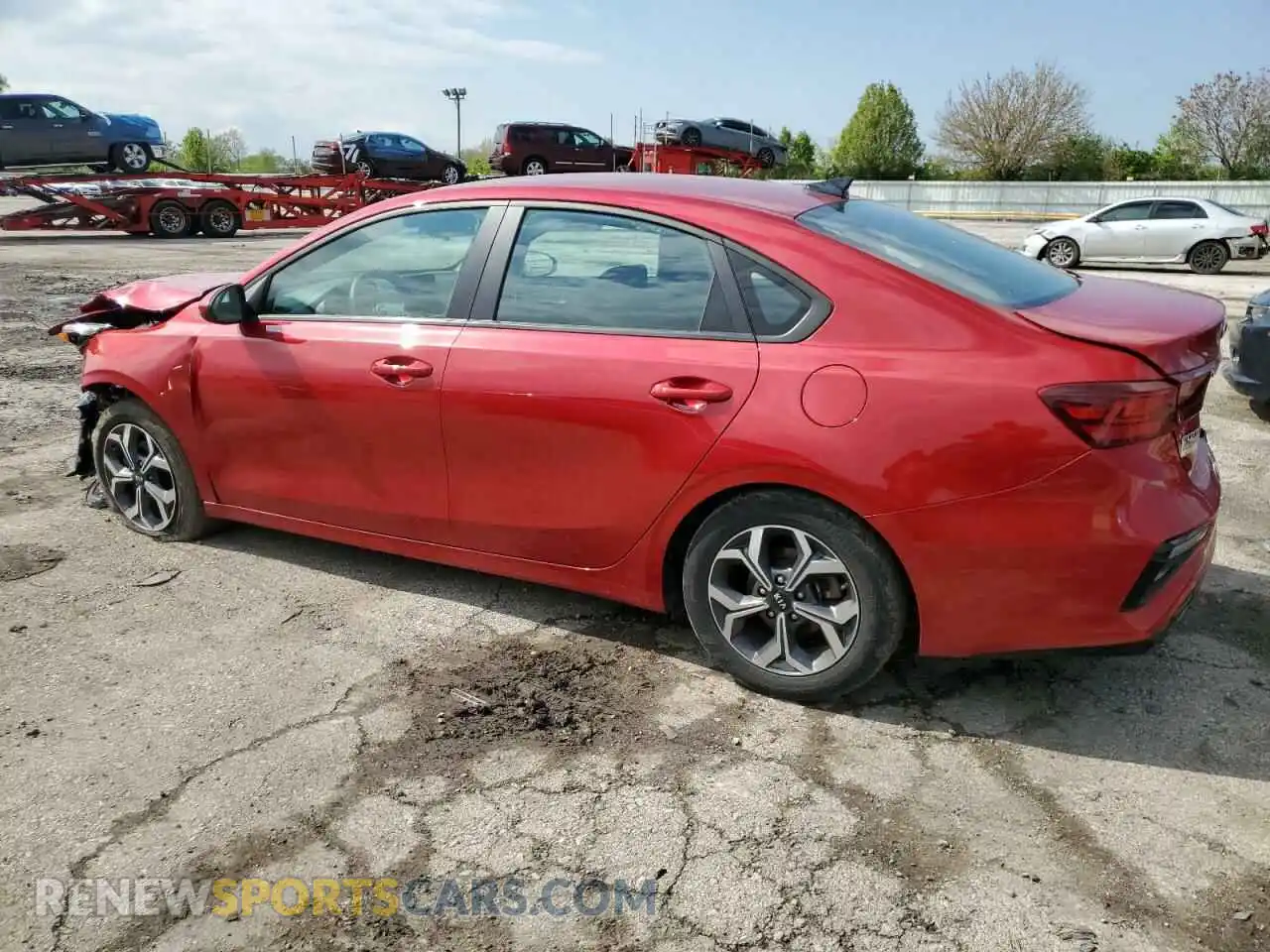2 Photograph of a damaged car 3KPF24AD9KE067641 KIA FORTE 2019