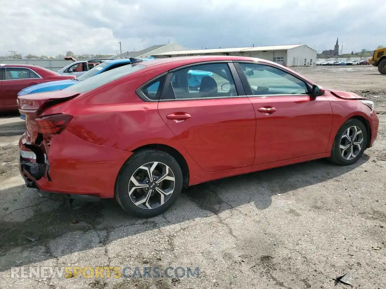 3 Photograph of a damaged car 3KPF24AD9KE067641 KIA FORTE 2019