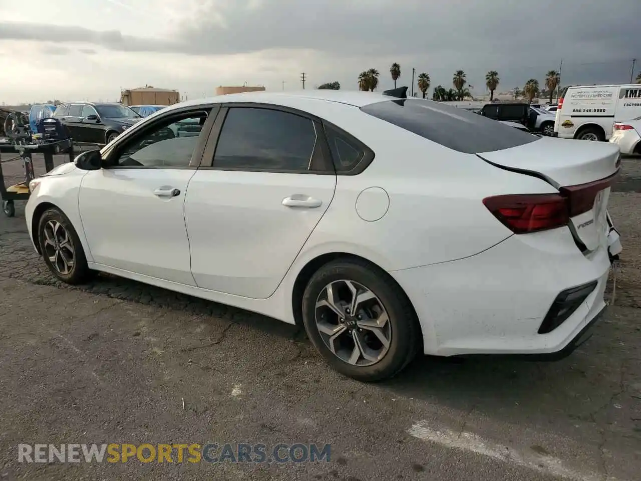 2 Photograph of a damaged car 3KPF24AD9KE077215 KIA FORTE 2019
