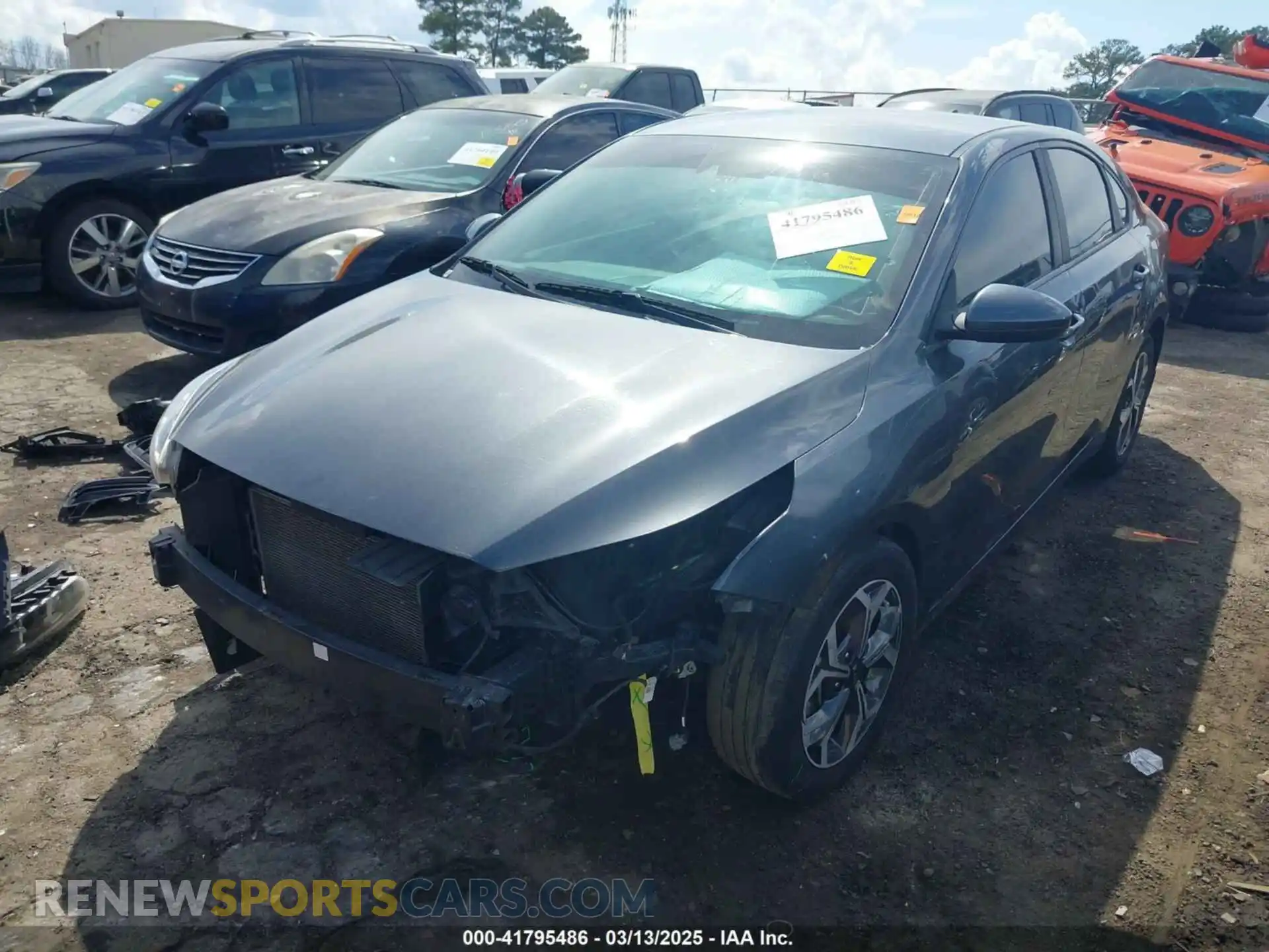 2 Photograph of a damaged car 3KPF24AD9KE112092 KIA FORTE 2019