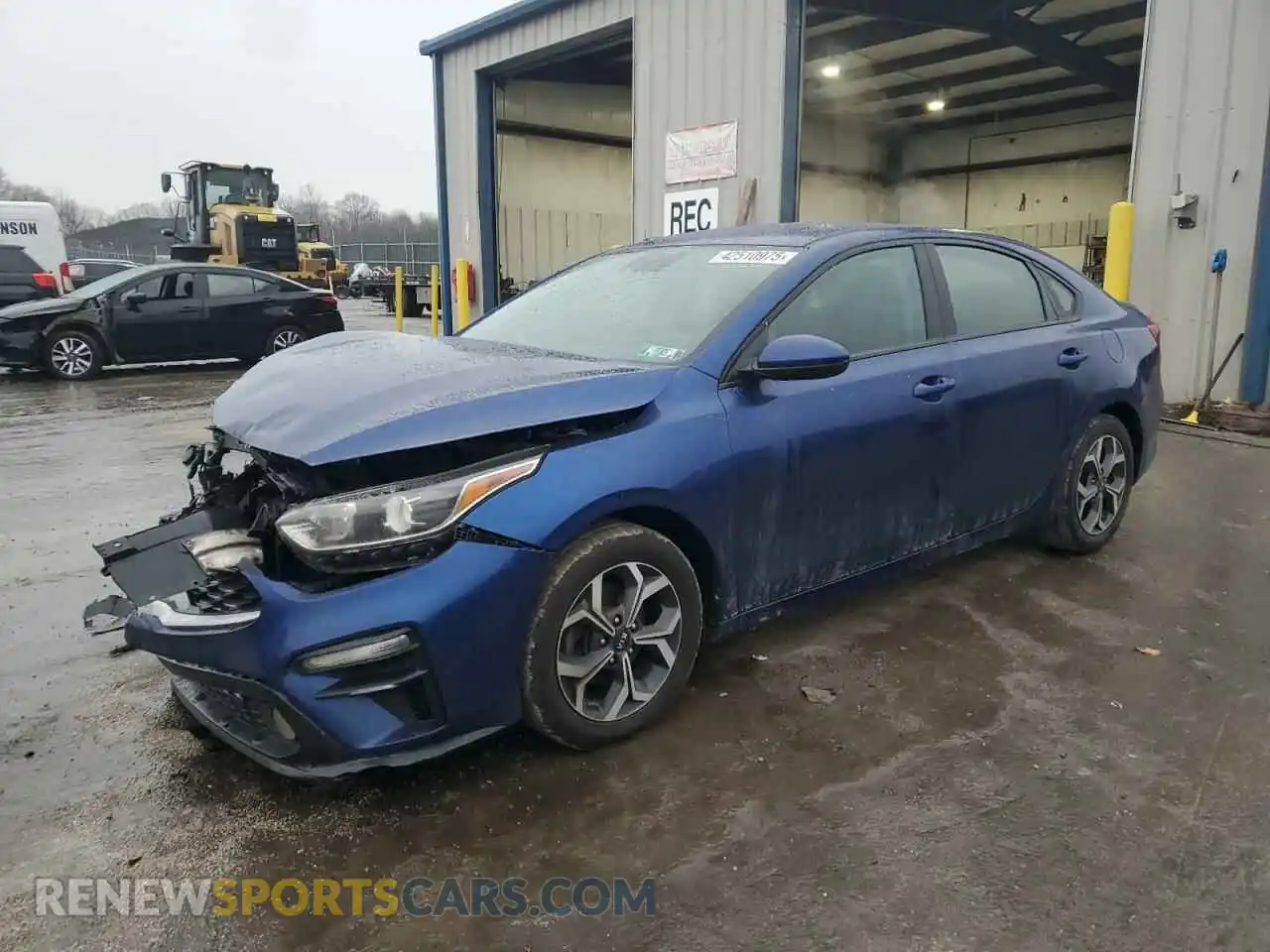 1 Photograph of a damaged car 3KPF24ADXKE024104 KIA FORTE 2019