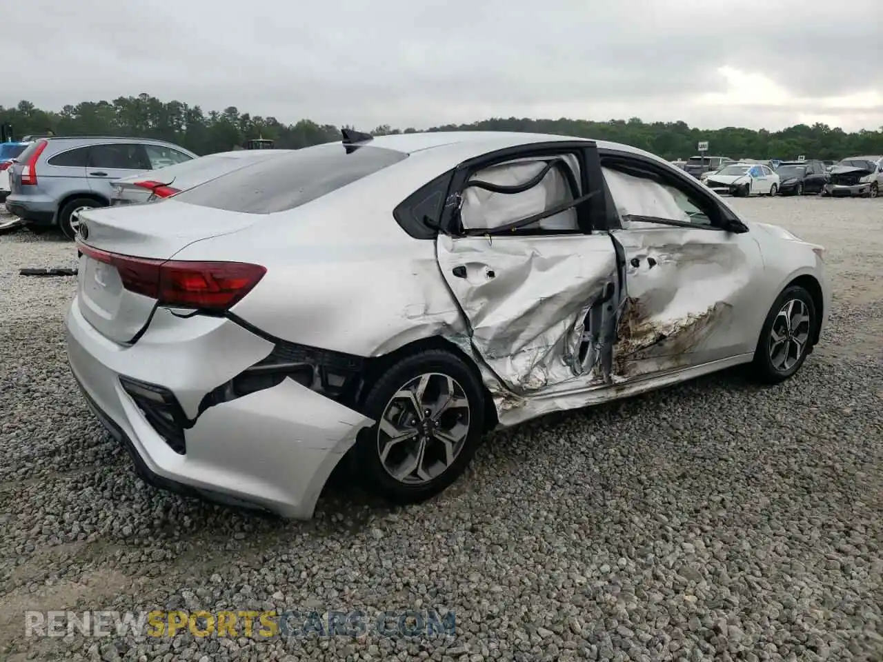 3 Photograph of a damaged car 3KPF24ADXKE045793 KIA FORTE 2019