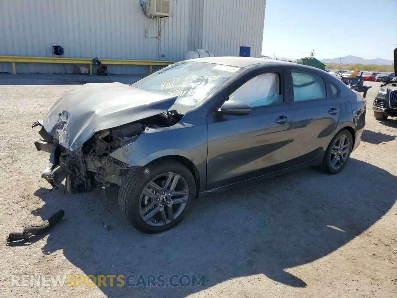1 Photograph of a damaged car 3KPF24ADXKE048922 KIA FORTE 2019