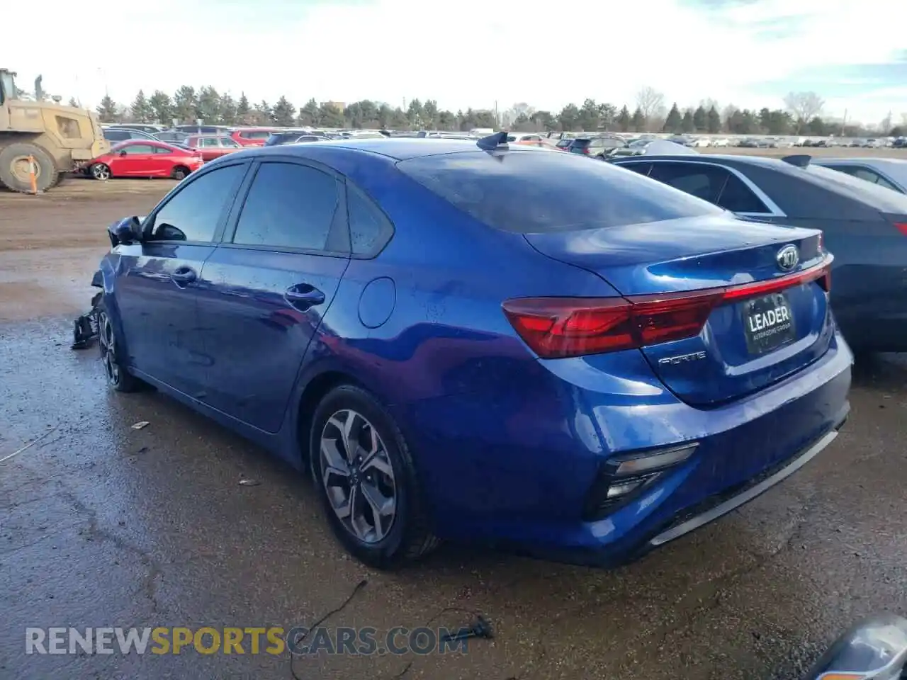 2 Photograph of a damaged car 3KPF24ADXKE073755 KIA FORTE 2019
