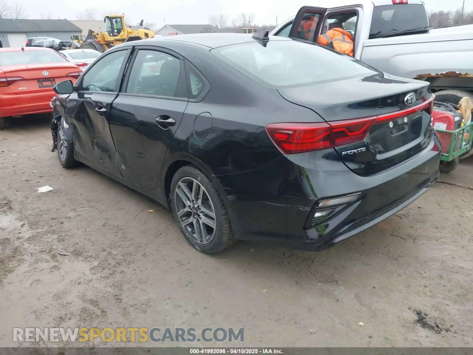 3 Photograph of a damaged car 3KPF34AD0KE015151 KIA FORTE 2019