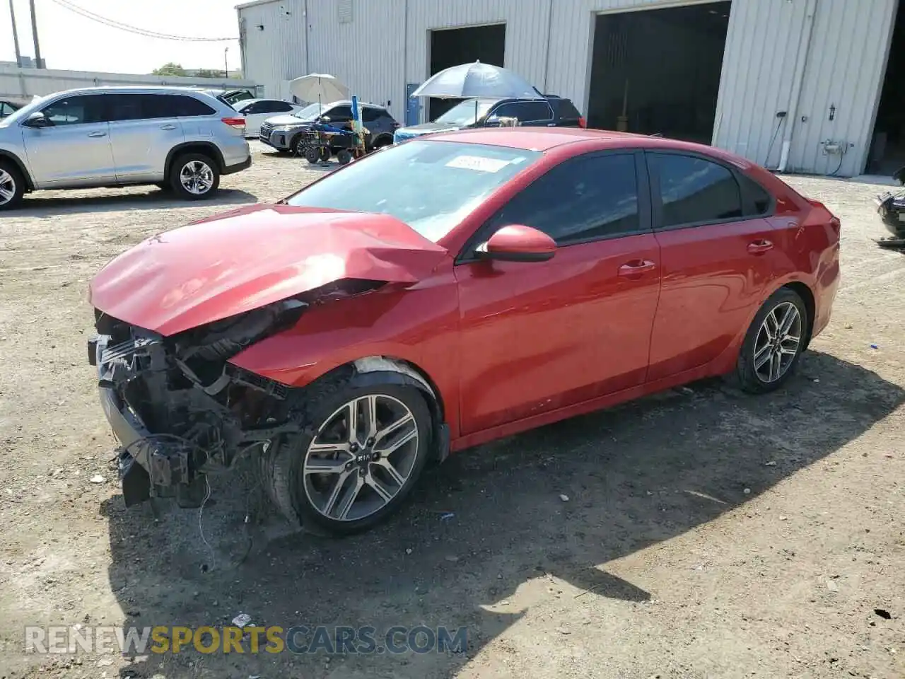 1 Photograph of a damaged car 3KPF34AD2KE041069 KIA FORTE 2019
