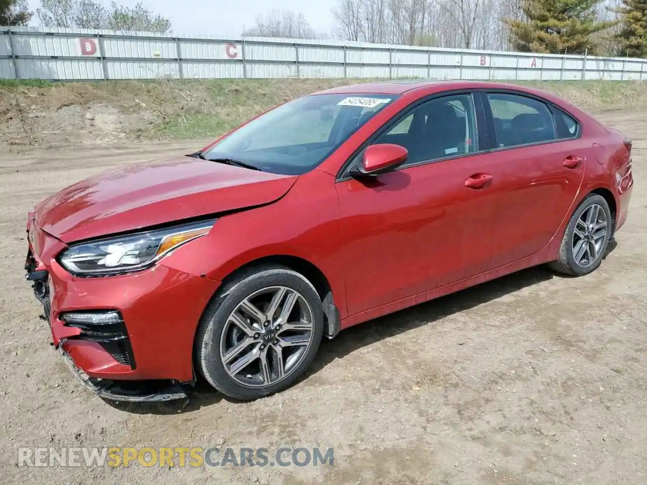 1 Photograph of a damaged car 3KPF34AD3KE015533 KIA FORTE 2019