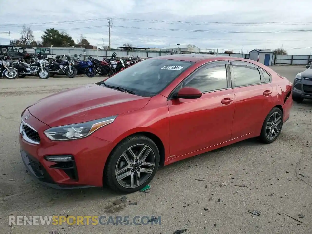 1 Photograph of a damaged car 3KPF34AD4KE024760 KIA FORTE 2019