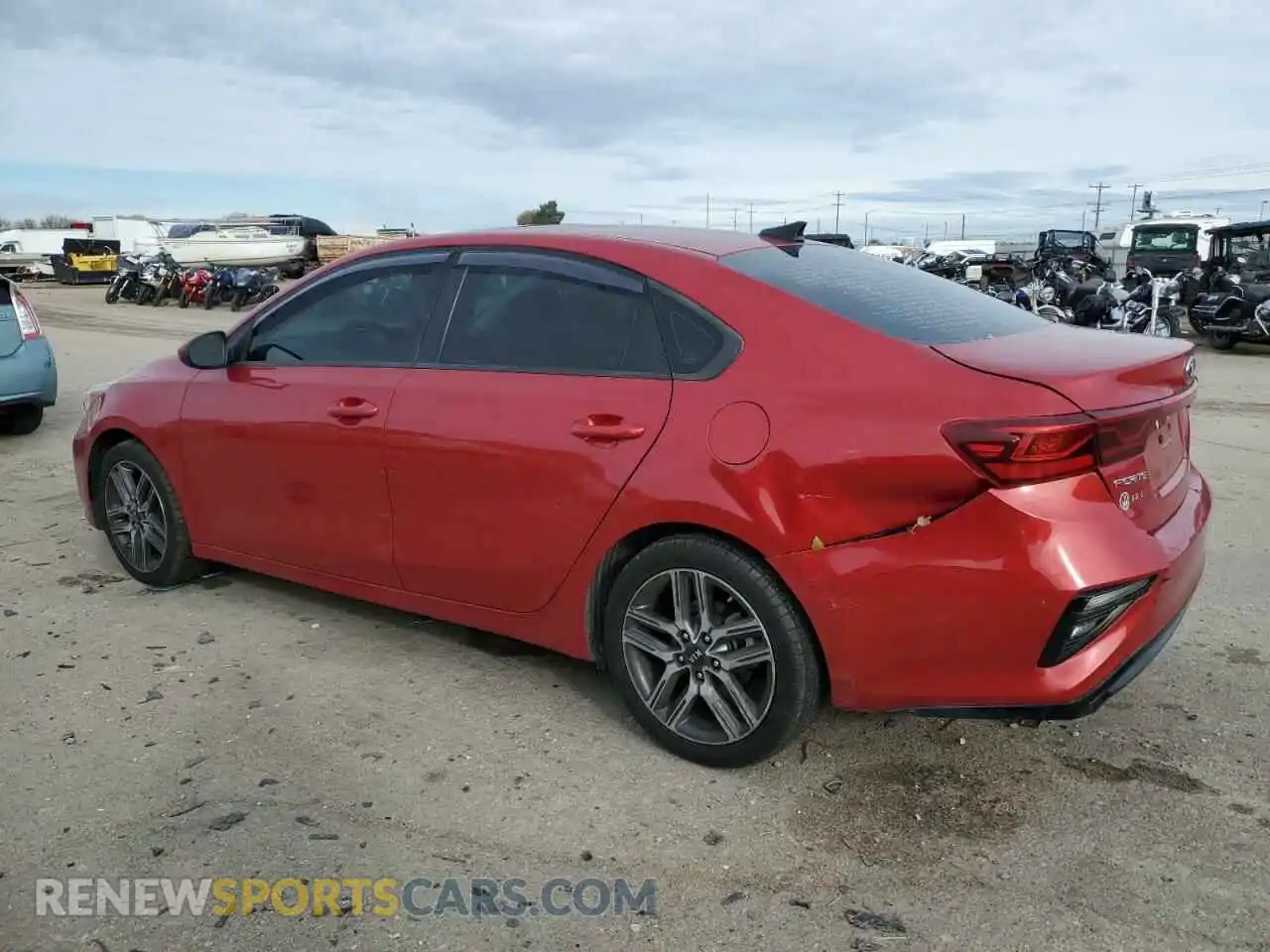 2 Photograph of a damaged car 3KPF34AD4KE024760 KIA FORTE 2019