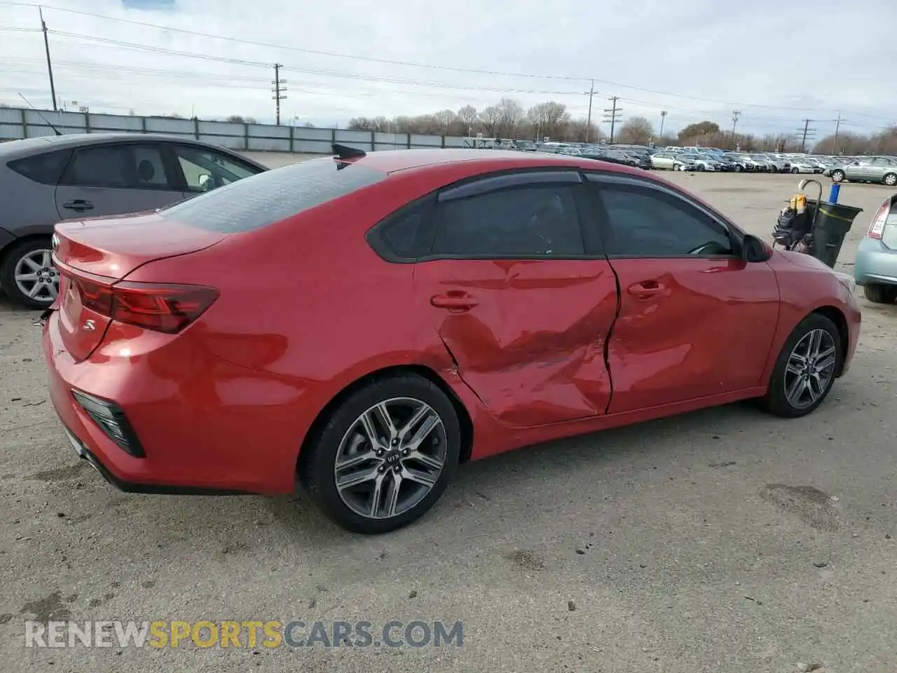 3 Photograph of a damaged car 3KPF34AD4KE024760 KIA FORTE 2019