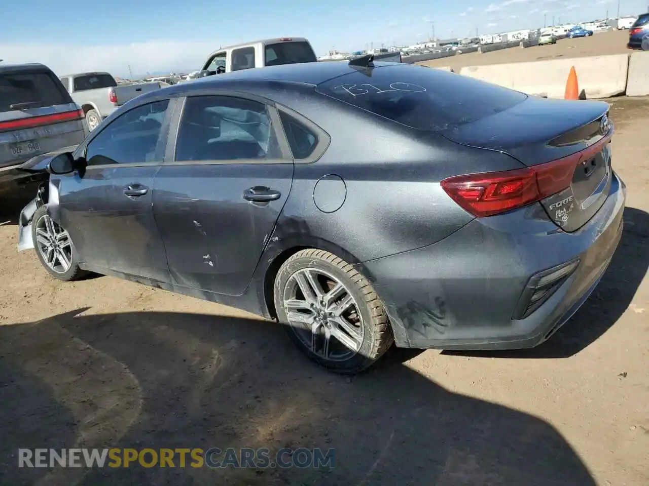 2 Photograph of a damaged car 3KPF34AD6KE026171 KIA FORTE 2019
