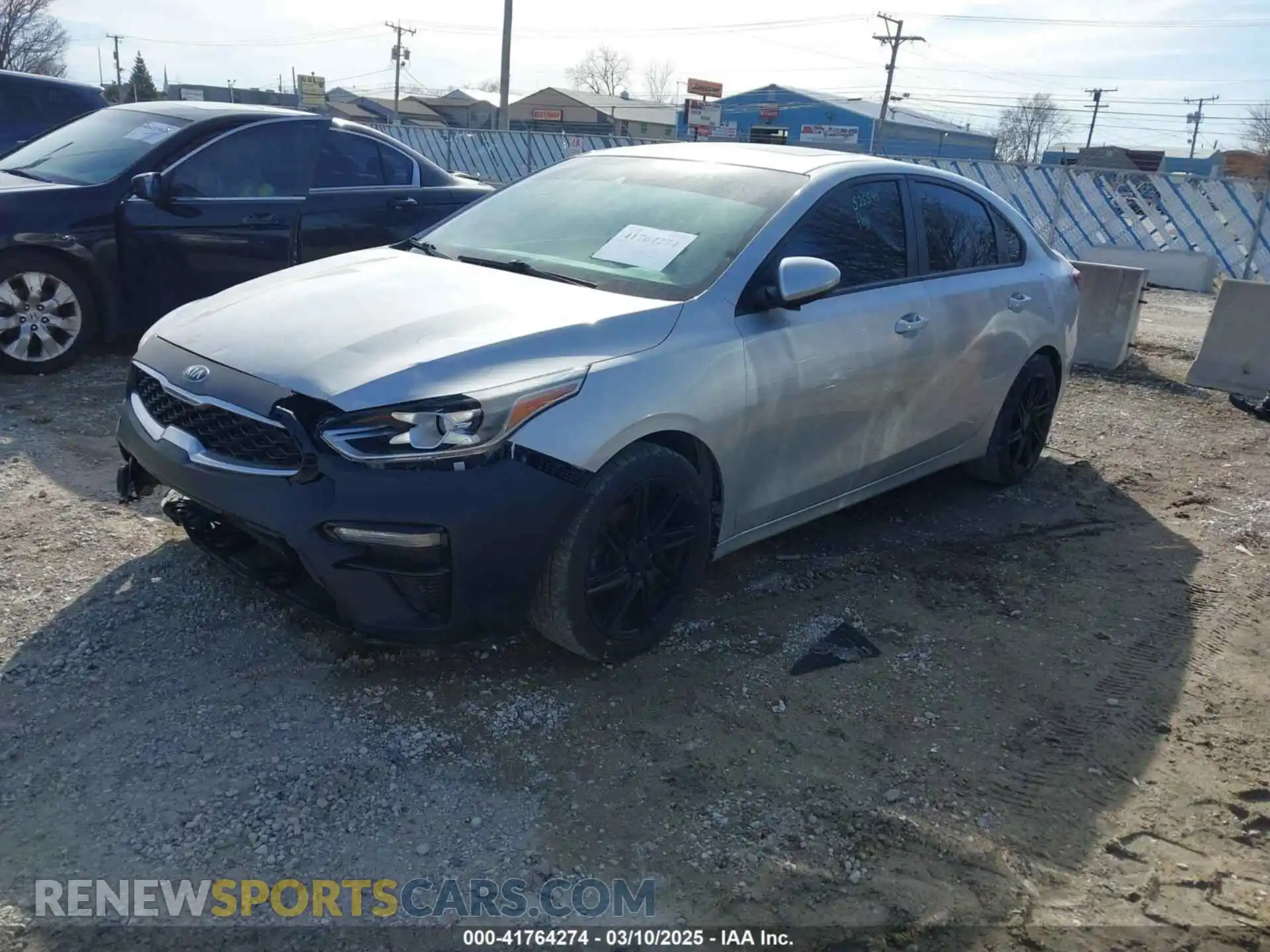 2 Photograph of a damaged car 3KPF34AD7KE027183 KIA FORTE 2019
