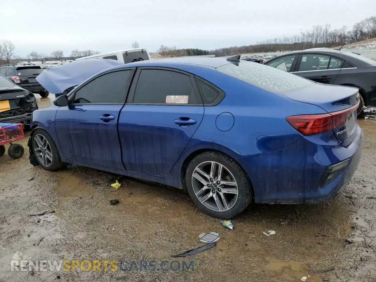2 Photograph of a damaged car 3KPF34AD7KE027684 KIA FORTE 2019