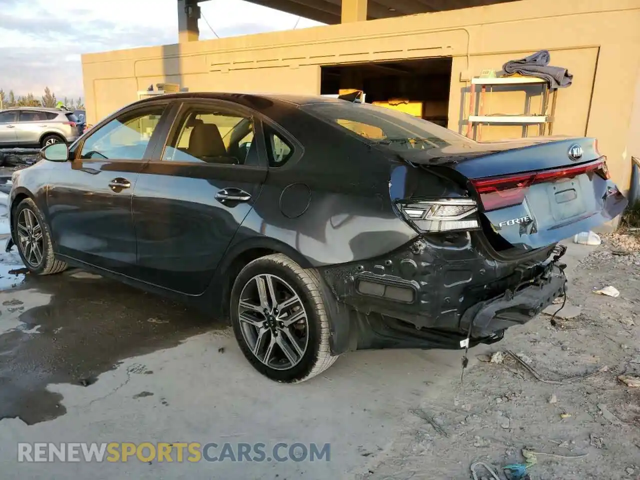 2 Photograph of a damaged car 3KPF34AD9KE017089 KIA FORTE 2019