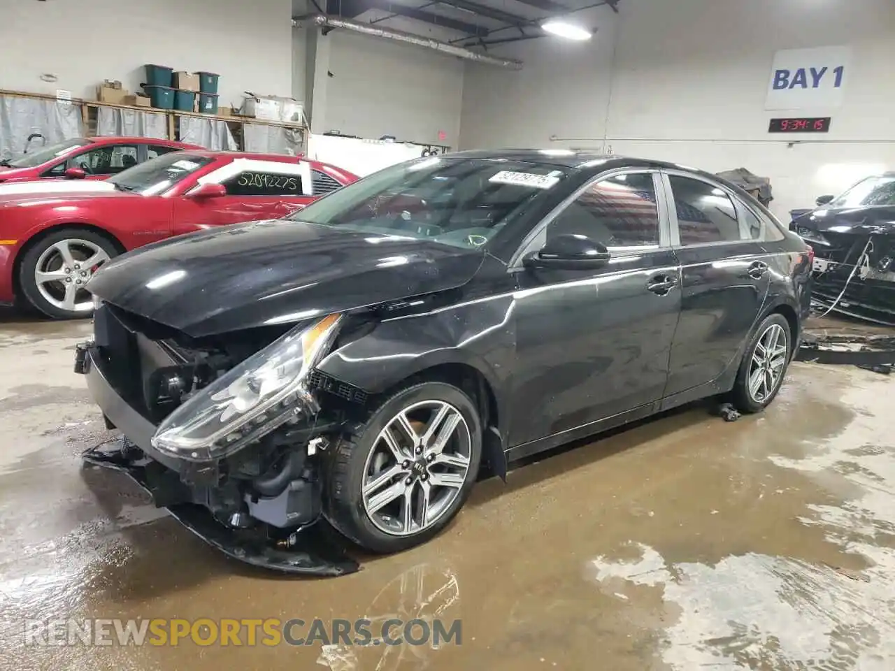 1 Photograph of a damaged car 3KPF34ADXKE012242 KIA FORTE 2019
