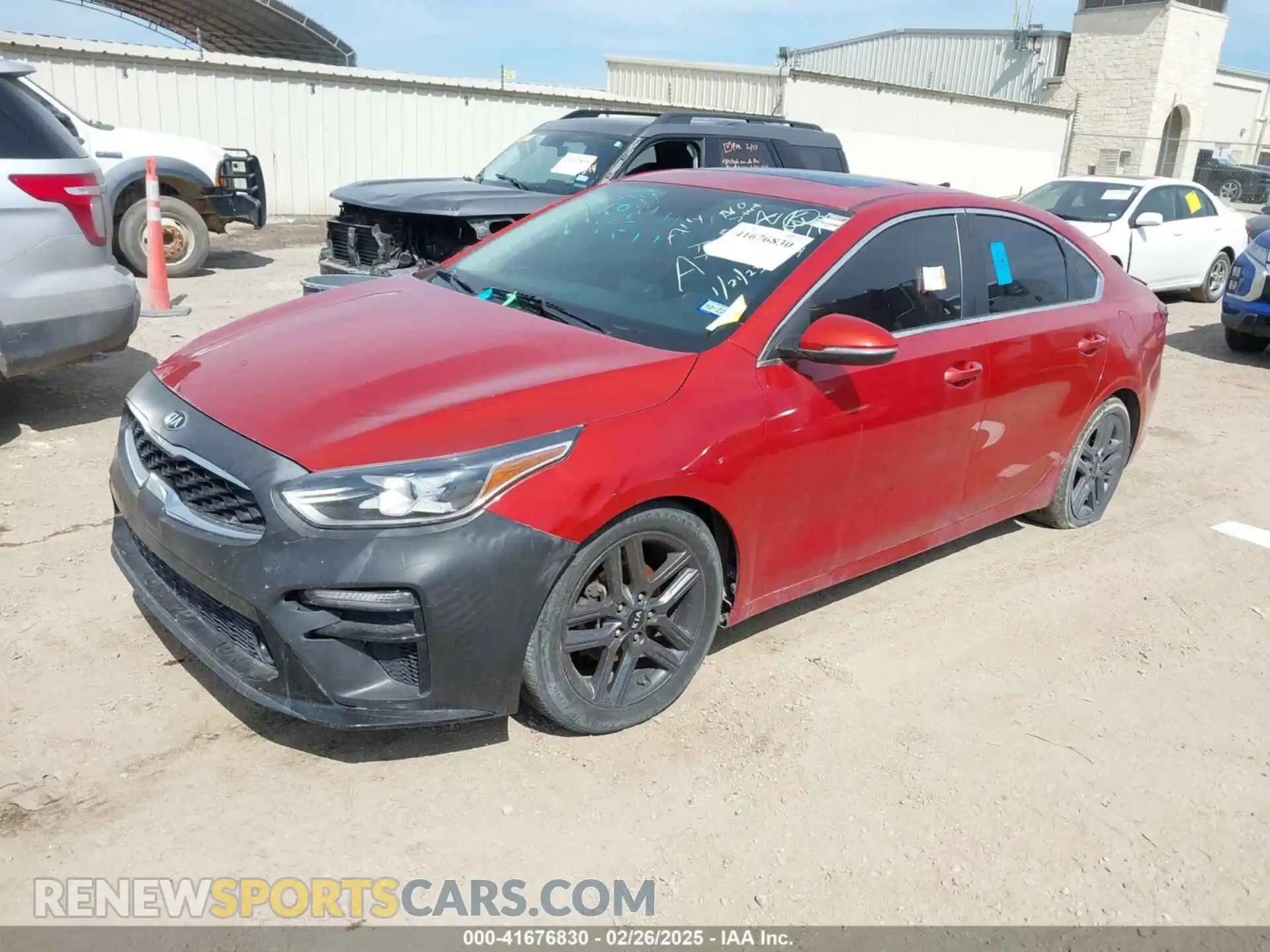 2 Photograph of a damaged car 3KPF54AD8KE061904 KIA FORTE 2019