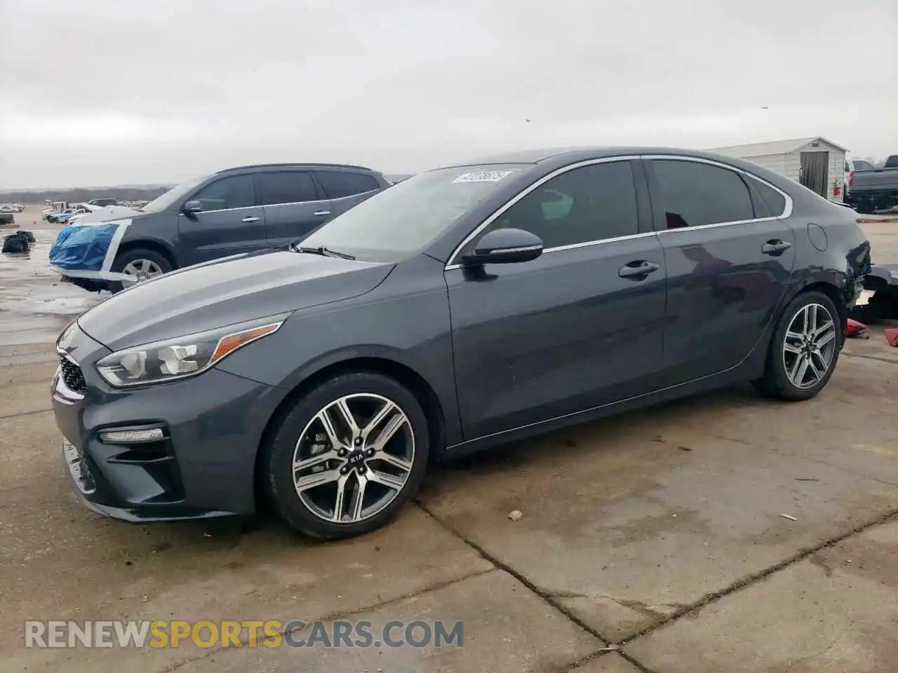 1 Photograph of a damaged car 3KPF54AD9KE097326 KIA FORTE 2019