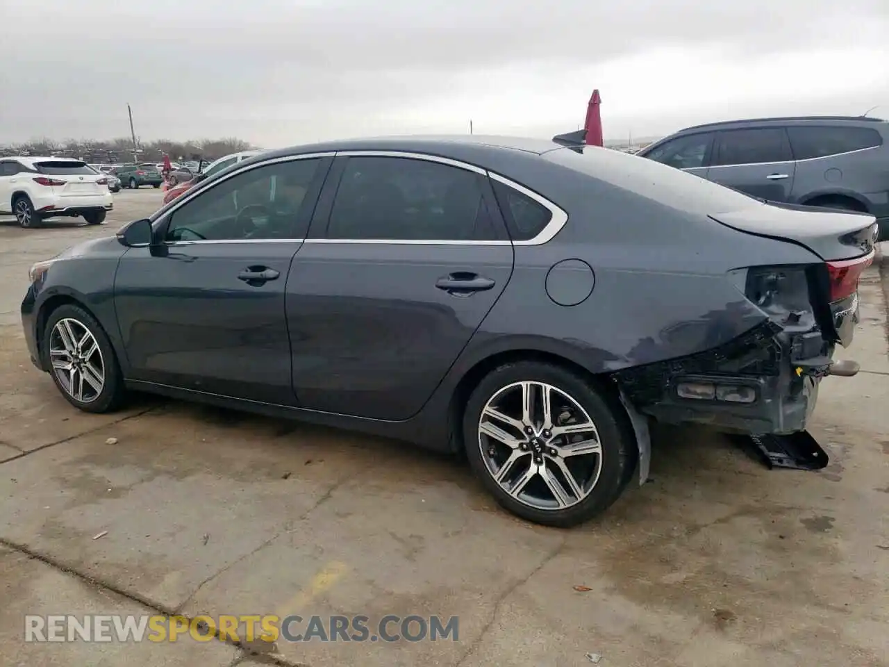 2 Photograph of a damaged car 3KPF54AD9KE097326 KIA FORTE 2019