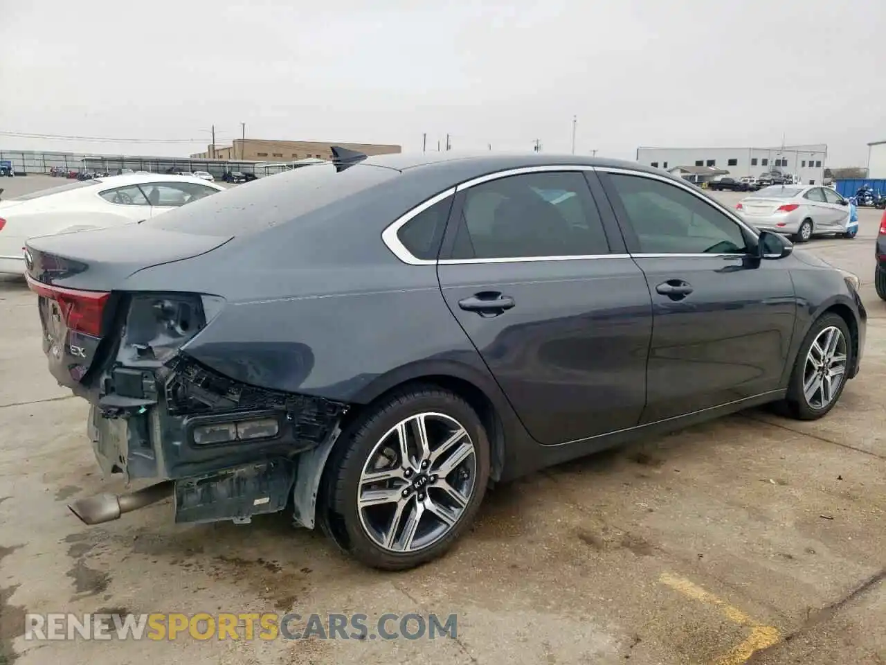 3 Photograph of a damaged car 3KPF54AD9KE097326 KIA FORTE 2019