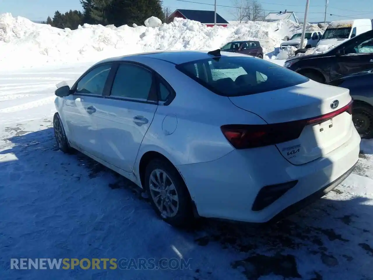 2 Photograph of a damaged car 3KPF24AD0LE169430 KIA FORTE 2020