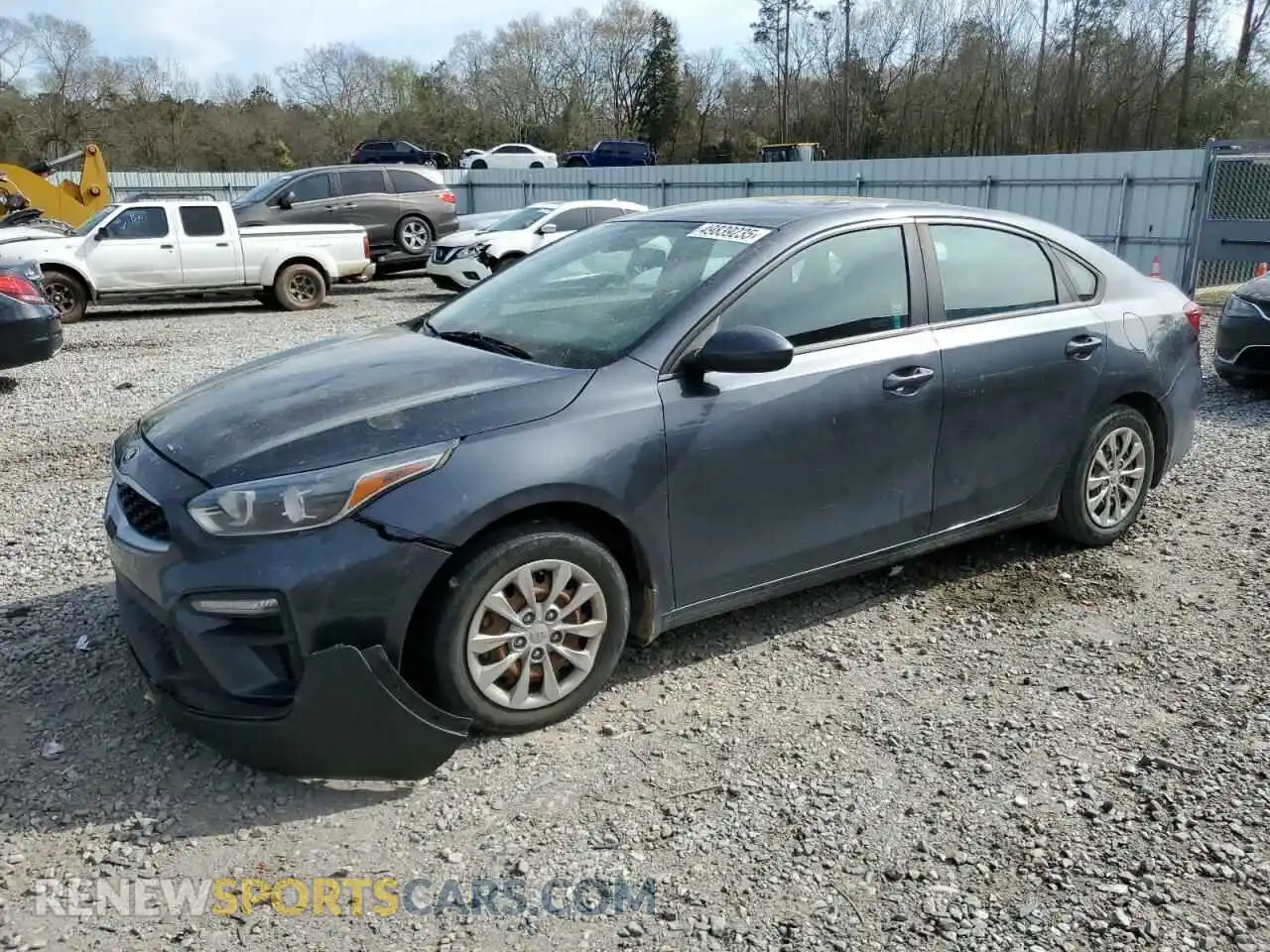 1 Photograph of a damaged car 3KPF24AD0LE201468 KIA FORTE 2020