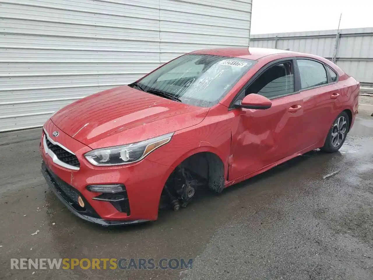 1 Photograph of a damaged car 3KPF24AD0LE209070 KIA FORTE 2020