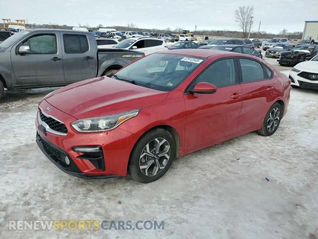 1 Photograph of a damaged car 3KPF24AD0LE211465 KIA FORTE 2020