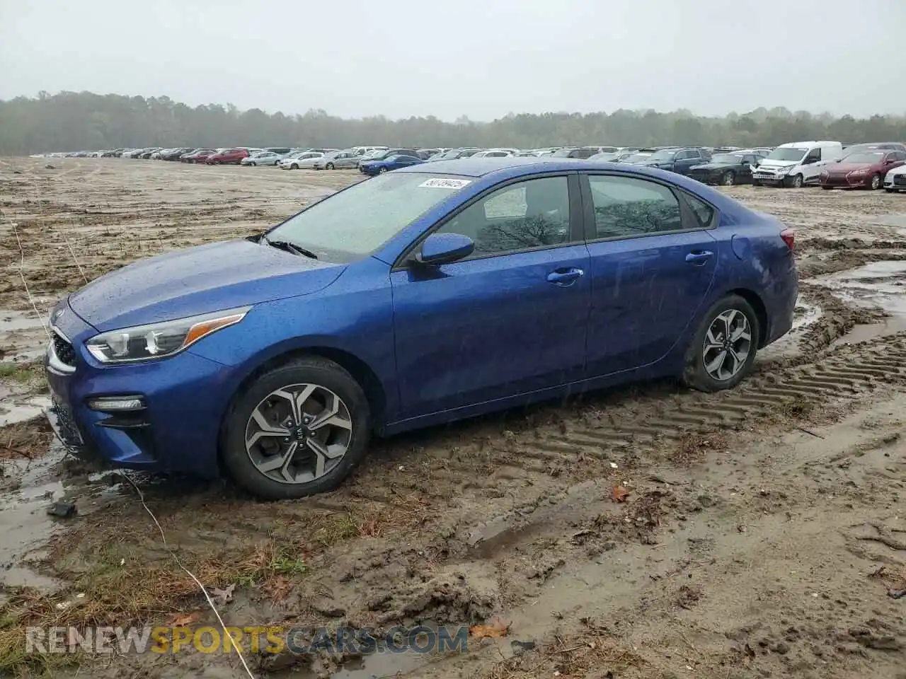 1 Photograph of a damaged car 3KPF24AD0LE223549 KIA FORTE 2020
