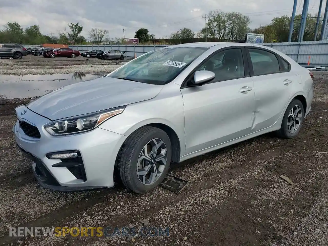 1 fotografías del automóvil dañado 3KPF24AD0LE253036 KIA FORTE 2020