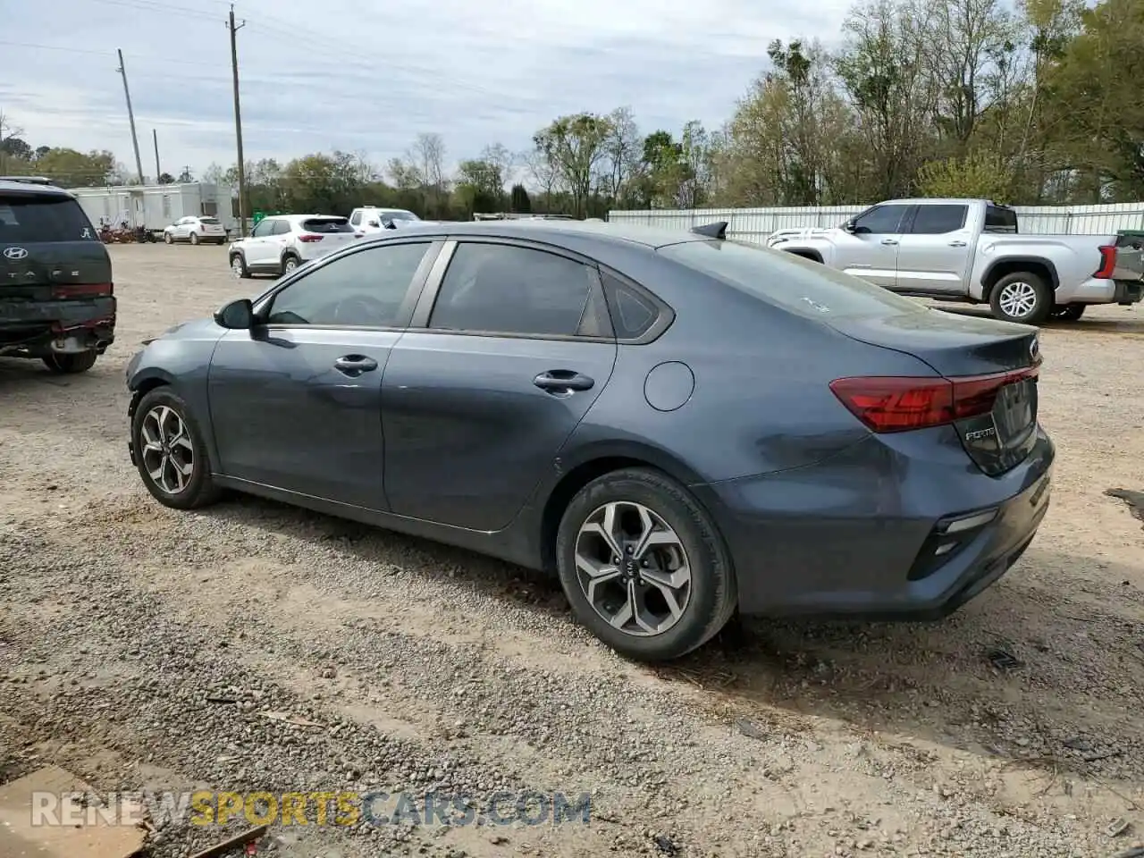 2 Photograph of a damaged car 3KPF24AD0LE255885 KIA FORTE 2020