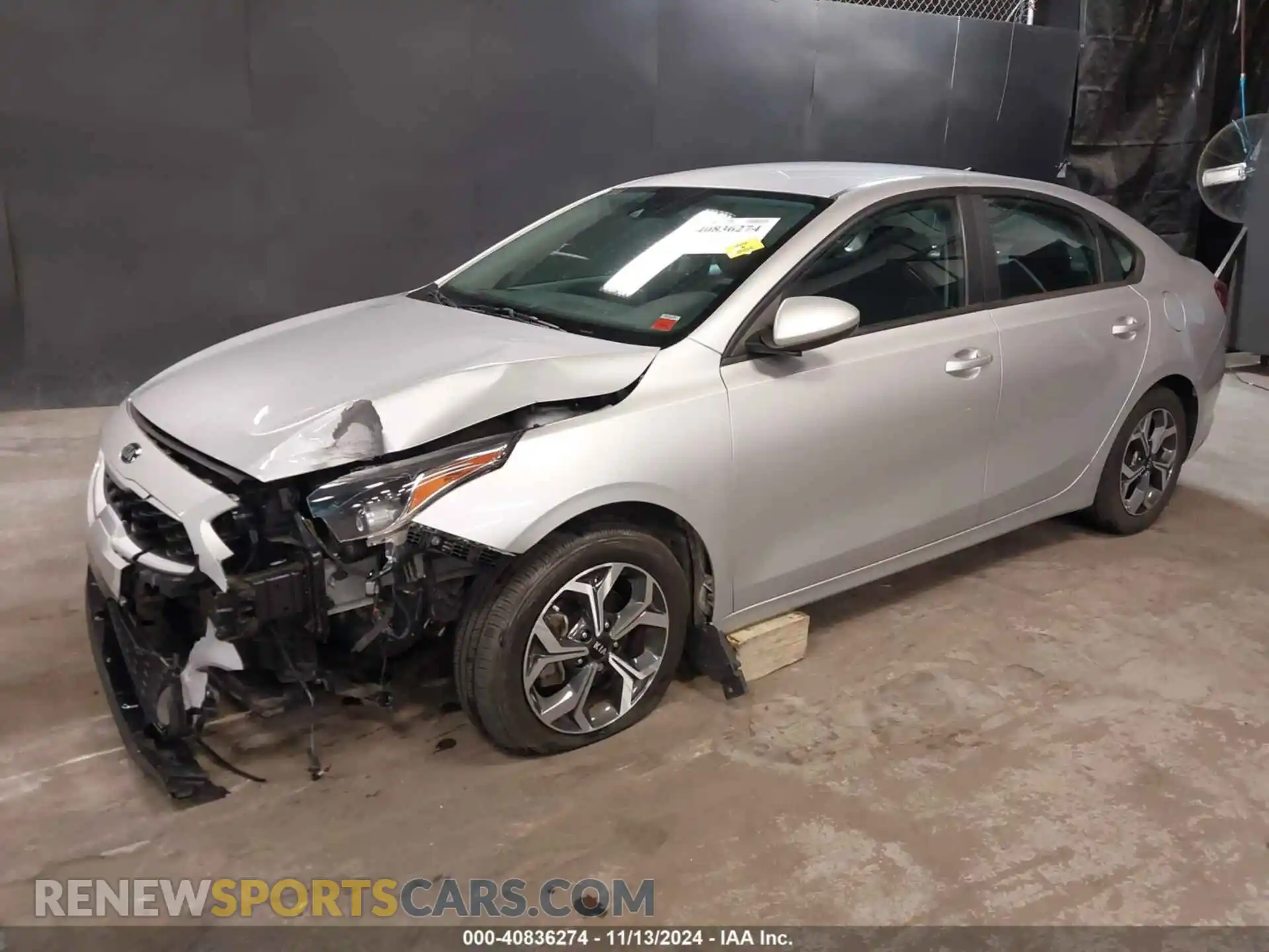 2 Photograph of a damaged car 3KPF24AD1LE197883 KIA FORTE 2020