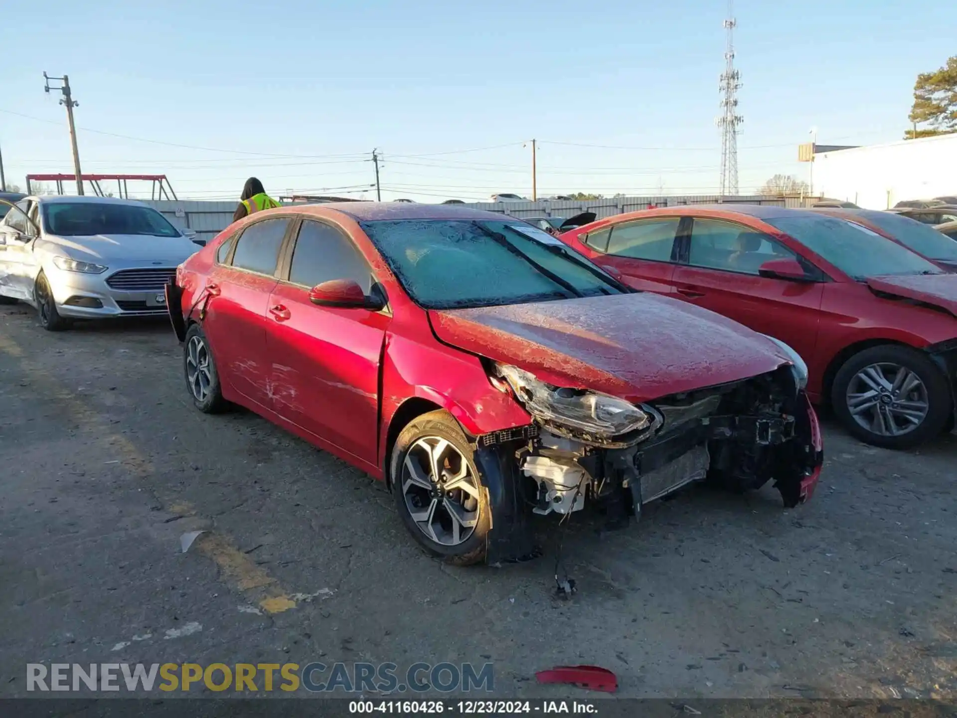 1 Photograph of a damaged car 3KPF24AD1LE210602 KIA FORTE 2020