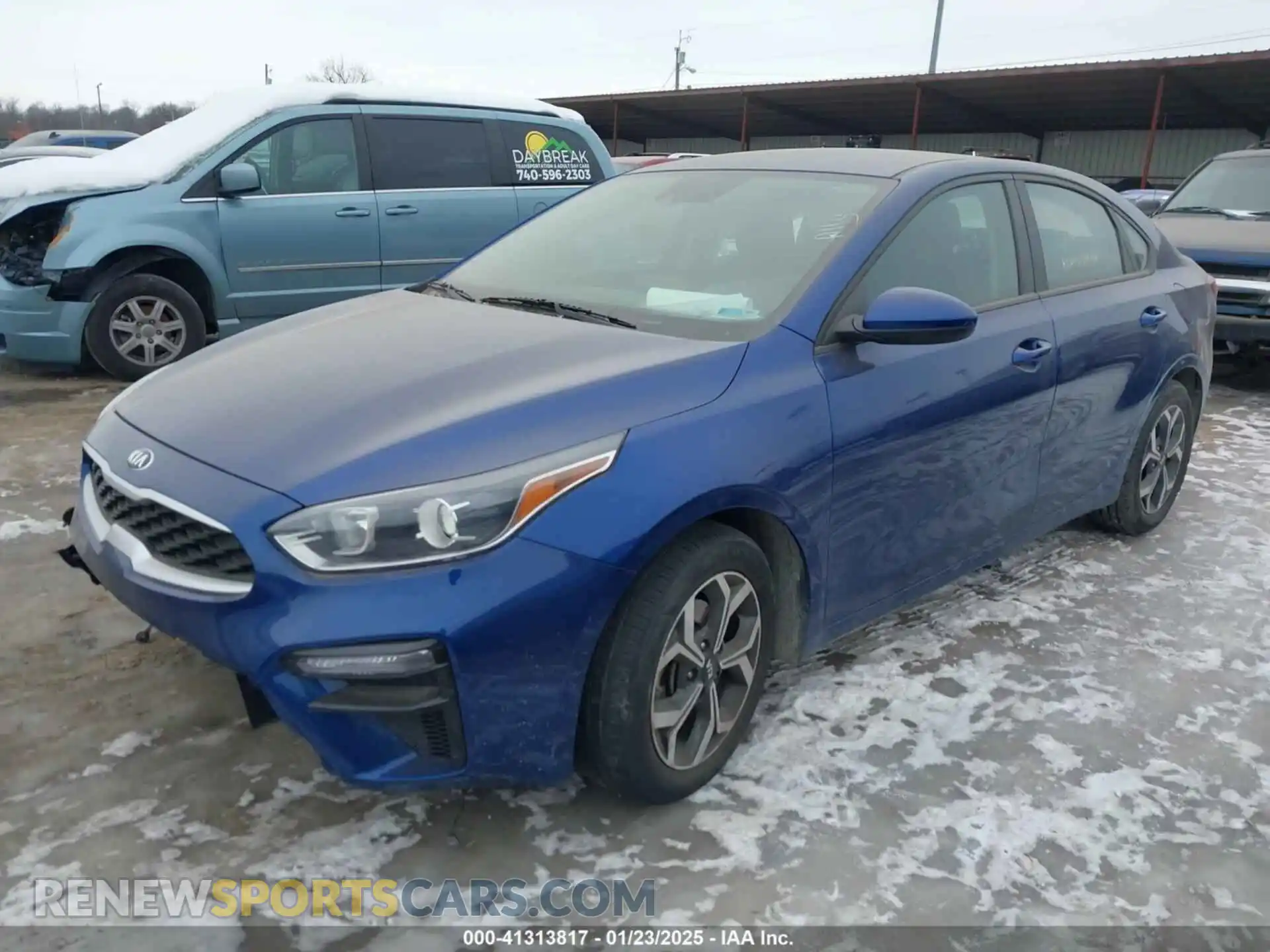 2 Photograph of a damaged car 3KPF24AD1LE242112 KIA FORTE 2020