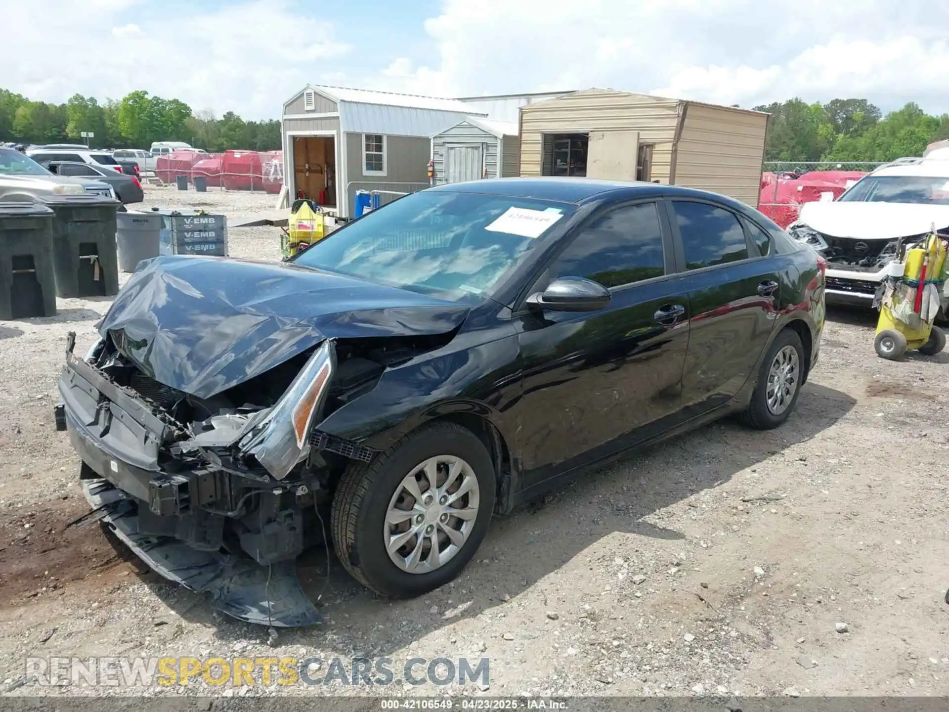2 Photograph of a damaged car 3KPF24AD1LE257371 KIA FORTE 2020