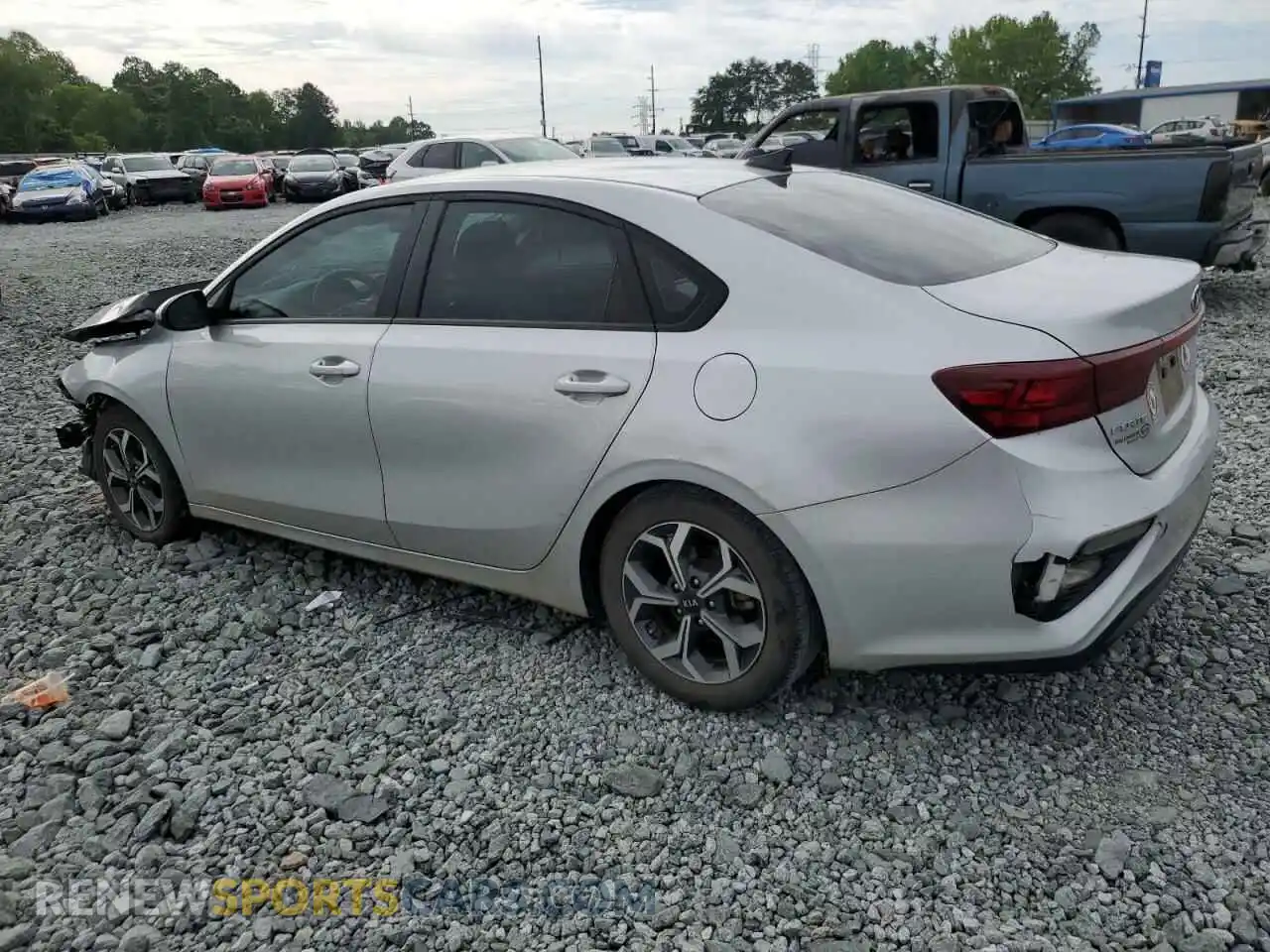 2 Photograph of a damaged car 3KPF24AD2LE141743 KIA FORTE 2020