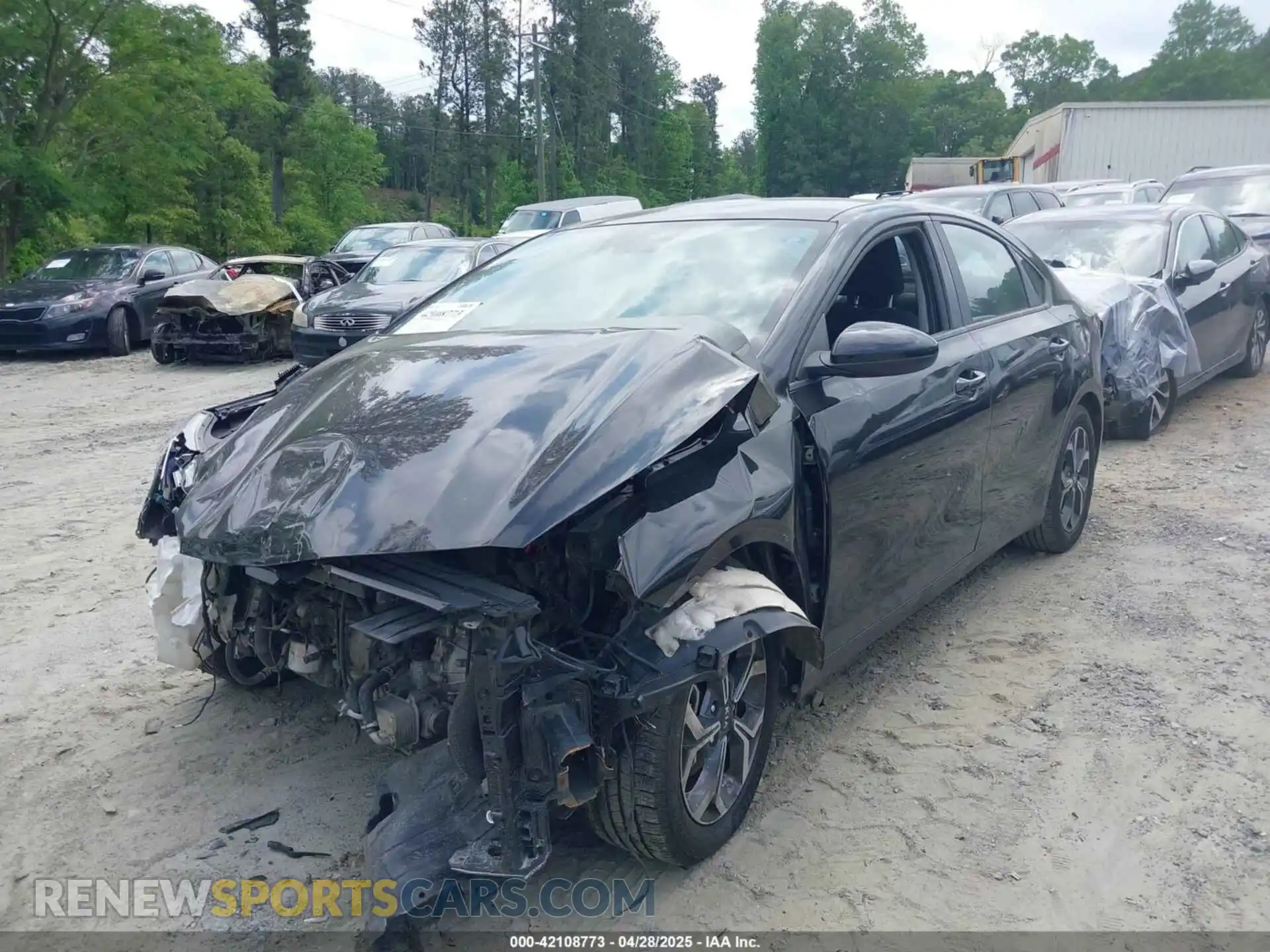 2 Photograph of a damaged car 3KPF24AD2LE170966 KIA FORTE 2020