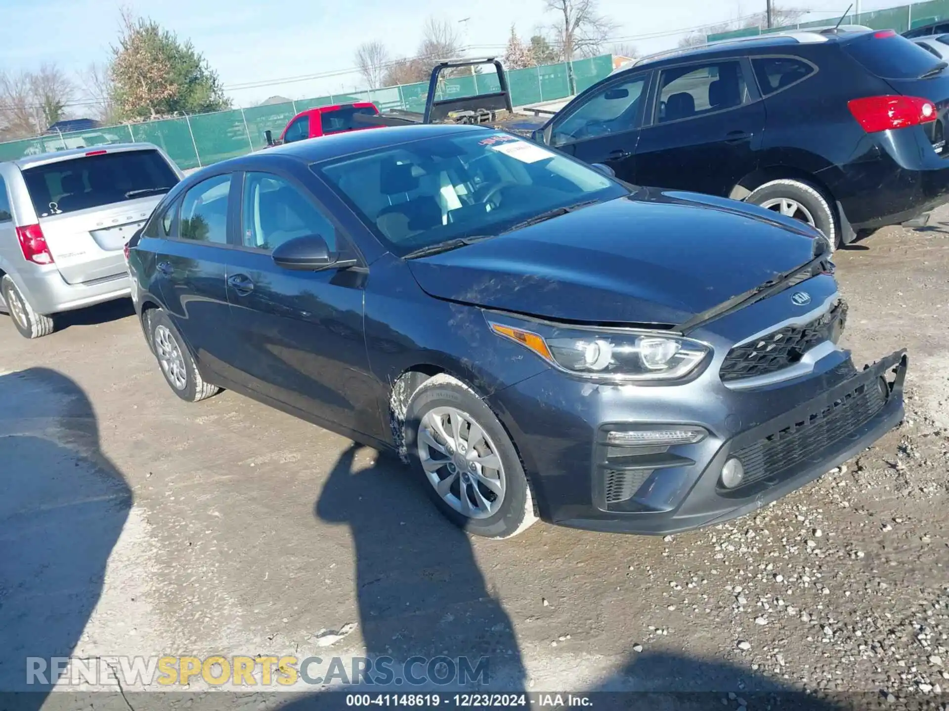 1 Photograph of a damaged car 3KPF24AD2LE173897 KIA FORTE 2020